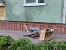 Огромный провал образовался около десятиэтажки в Верхних Печерах