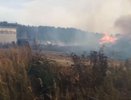 Пожар на складе древесины в Ковернинском округе ликвидирован