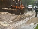 Дорожники ликвидируют последствия схода селевого потока в Нижнем Новгороде