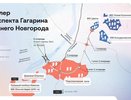Вторую очередь дублера проспекта Гагарина начали строить в Нижнем Новгороде