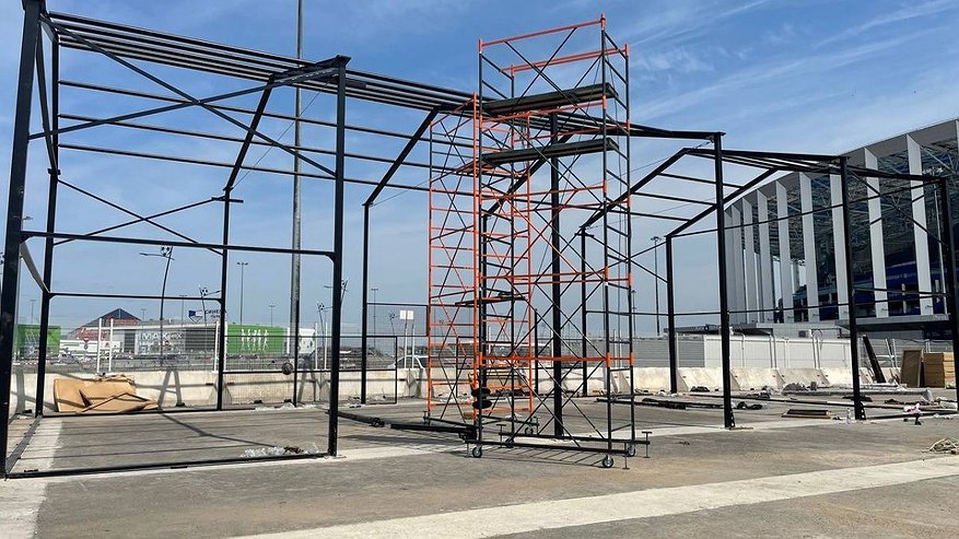 Главная картинка новости: Падел-центр и площадку для волейбола откроют у стадиона «Нижний Новгород»