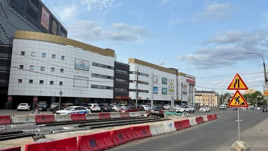 Главная картинка новости: Движение транспорта изменено на перекрестке Кулибина — Белинского с 20 июня