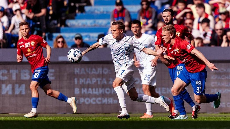 Главная картинка новости: ФК «Пари НН» проиграл ЦСКА и ждет соперника по стыковым матчам