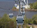 Нижегородская канатная дорога закрыта из-за ветра