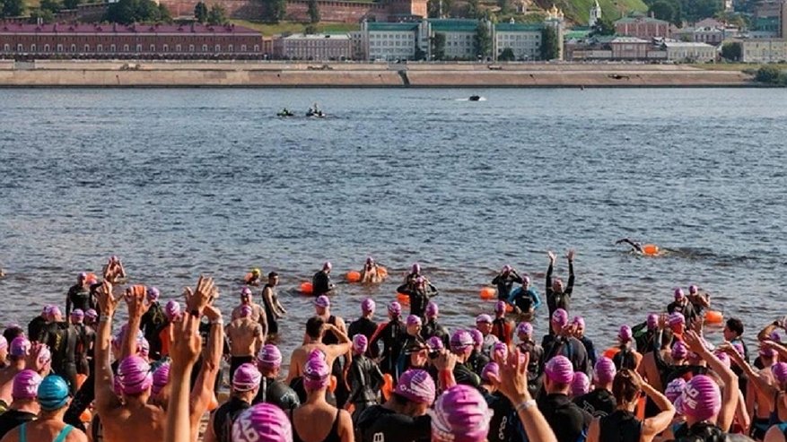 Главная картинка новости: В Нижнем Новгороде состоится девятый заплыв X-WATERS Volga