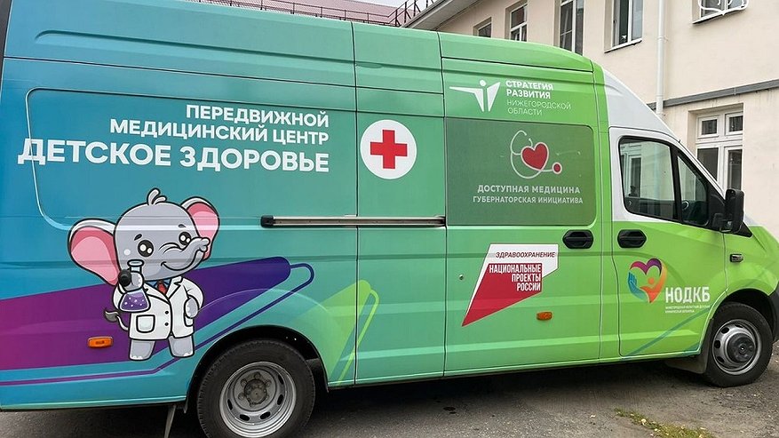 Главная картинка новости: Поезд здоровья" добрался до 11 тысяч юных нижегородцев