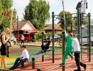 В городе Бор открыли обновленный сквер