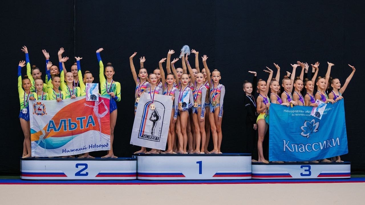 Главная картинка новости: Нижегородские гимнастки блеснули на Всероссийских соревнованиях