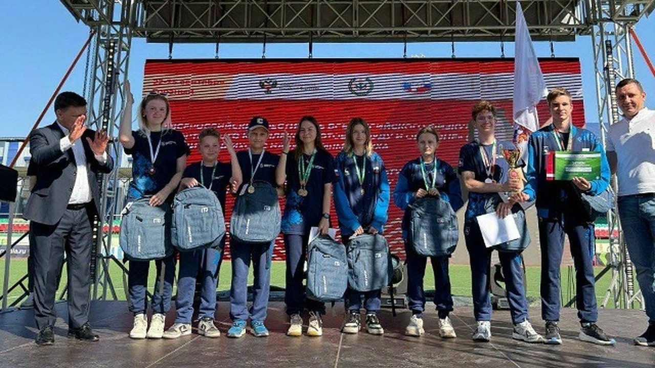 Главная картинка новости: Нижегородские спортсмены завоевали бронзу на Всероссийском Фестивале ГТО в Грозном