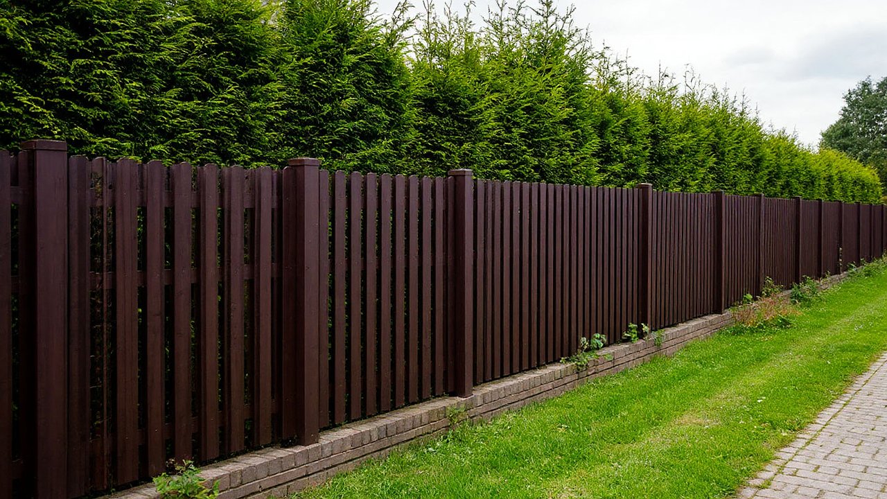 Главная картинка новости: Идеальное ограждение для вашего участка: профлист теперь в прошлом — современный  способ создать приватность