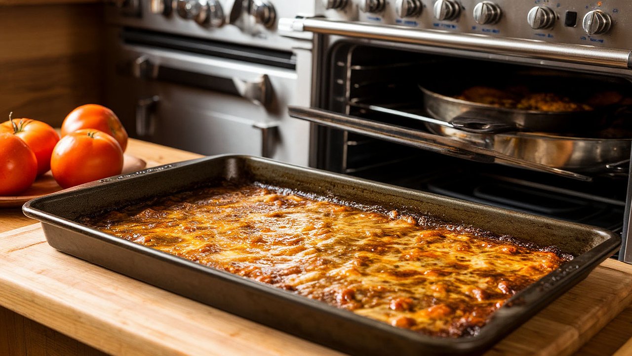 Главная картинка новости: 10 граммов в противень — и духовка стала как новая: ни закаменелого нагара, ни векового жира — отличный совет