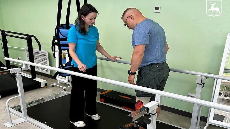 Главная картинка новости: В Нижегородской области появился современный центр реабилитации для людей с протезами