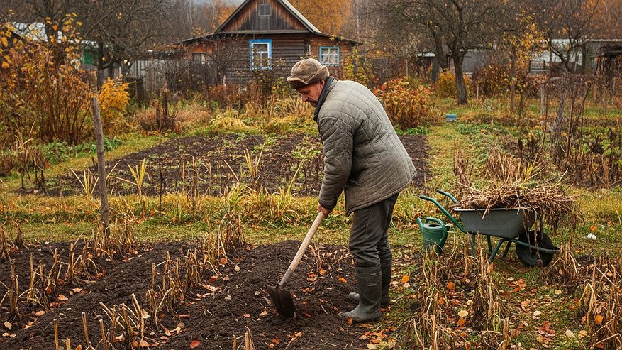 Главная картинка новости: Огород засыпает, но работа только начинается: как подготовить грядки к будущим посевам