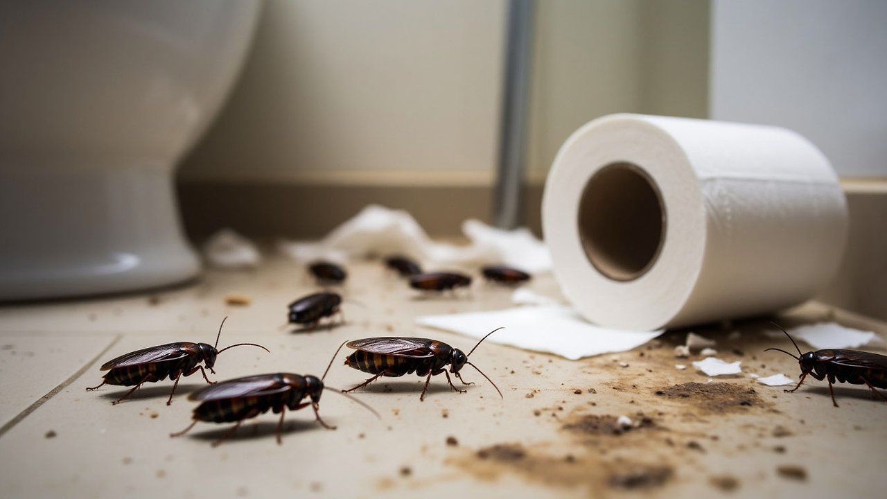 Главная картинка новости: Тараканы и варёная туалетная бумага: безопасная и эффективная приманка для дома