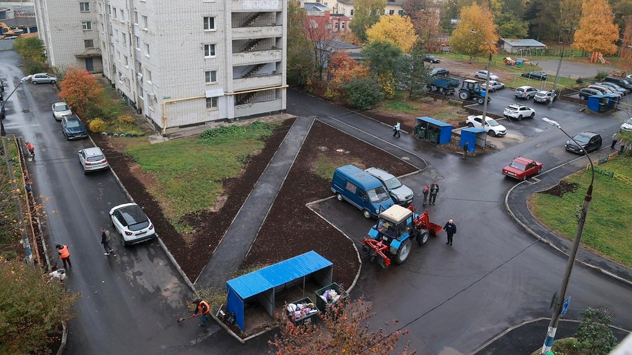 Главная картинка новости: В Нижнем Новгороде завершён ремонт дворов в Московском районе