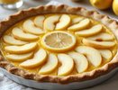 Тертый лимонный пирог с яблоками: восхитительный десерт с хрустящей корочкой и ароматной начинкой