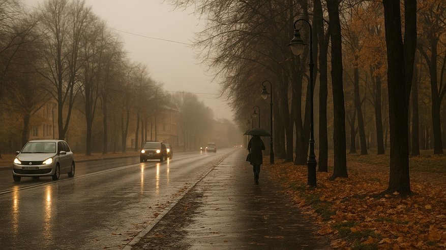 Главная картинка новости: В Нижнем Новгороде 11 ноября ожидается пасмурный день с кратковременным дождём