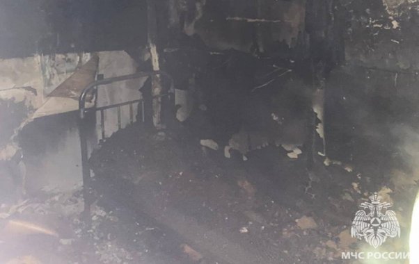 В Нижнем Новгороде в доме на улице Мызинской погиб 57-летний мужчина при пожаре