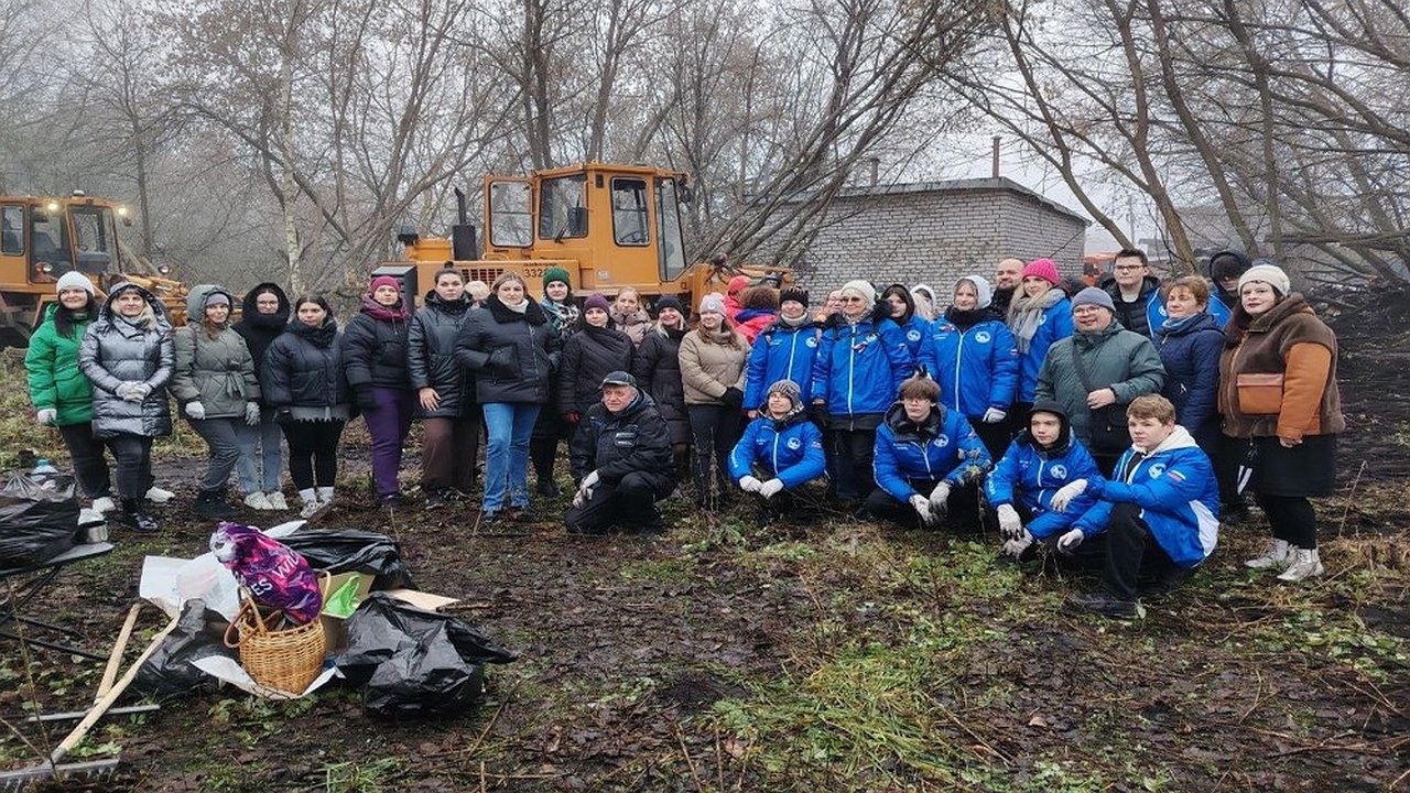 Главная картинка новости: В Балахнинском округе волонтёры ликвидировали крупную несанкционированную свалку