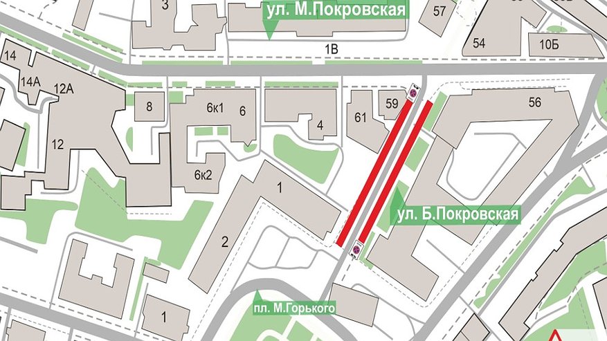 Главная картинка новости: В Нижнем Новгороде на улице Большой Покровской запретят парковку на одном из участков