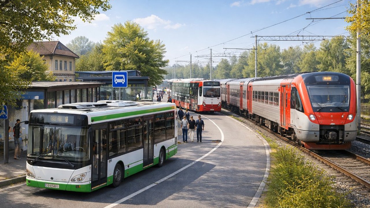 Главная картинка новости: В Балахнинском округе изменят маршруты автобусов и введут остановку поездов