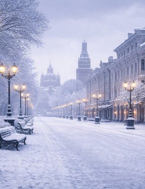 Морозная и облачная погода без осадков ожидается в Нижнем Новгороде 17 января