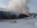 В посёлке Тонкино пожар уничтожил пилораму на площади почти 1300 квадратных метров