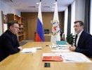 Глеб Никитин обсудил с Дмитрием Патрушевым развитие АПК и экологию в регионе