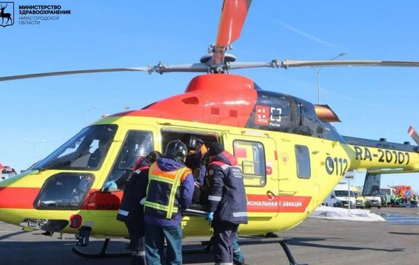 Нижегородские врачи совершили более 360 вылетов санитарной авиации в 2025 году
