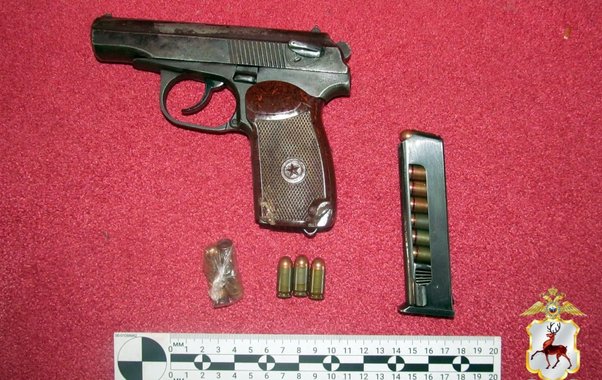 Арзамасца задержали с самодельным пистолетом и боевыми патронами из Самары