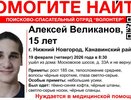 В Канавинском районе Нижнего Новгорода ищут пропавшего 15-летнего подростка