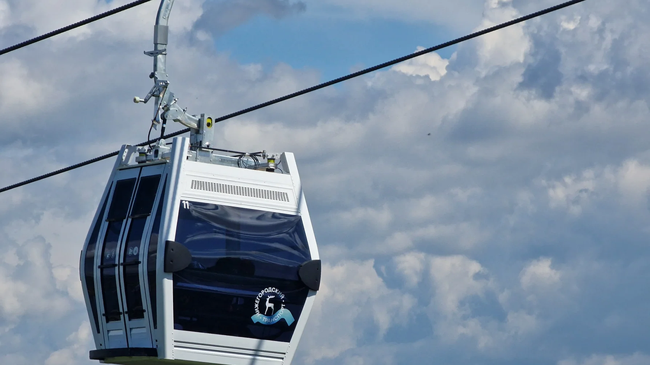 Главная картинка новости: Нижегородская канатная дорога перевезла более 2 млн пассажиров после модернизации