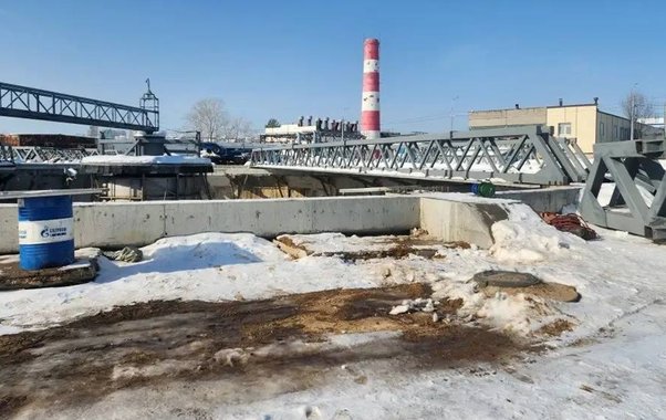 На Нижегородской станции аэрации завершили разбор рухнувшего купола