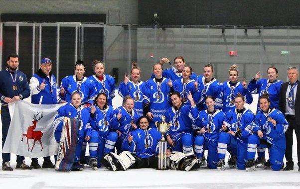 Нижегородское «Динамо» в дебютном сезоне выиграло Кубок Мышкина по хоккею