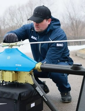 В Нижегородской области лекарства через Волгу начали доставлять беспилотники